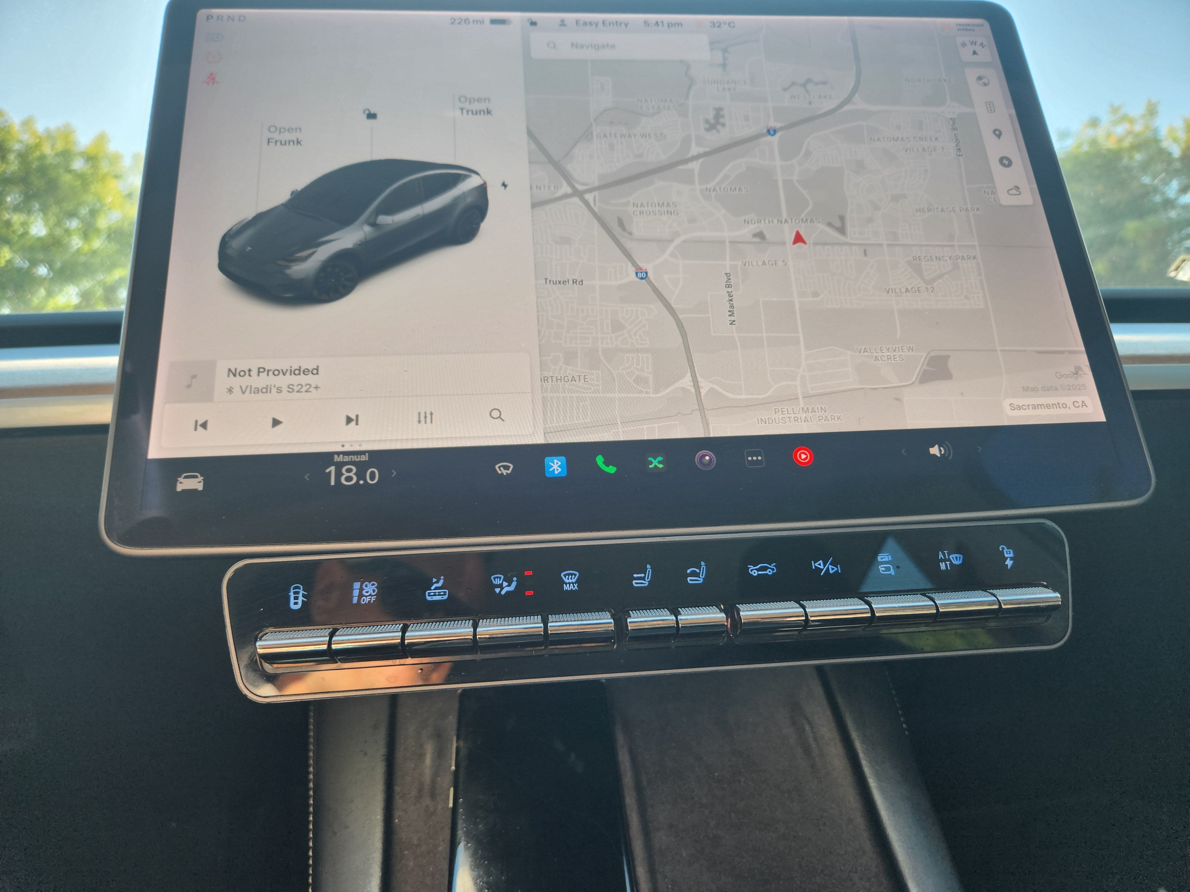 Tesla Model Y long range AWD salvage title 3