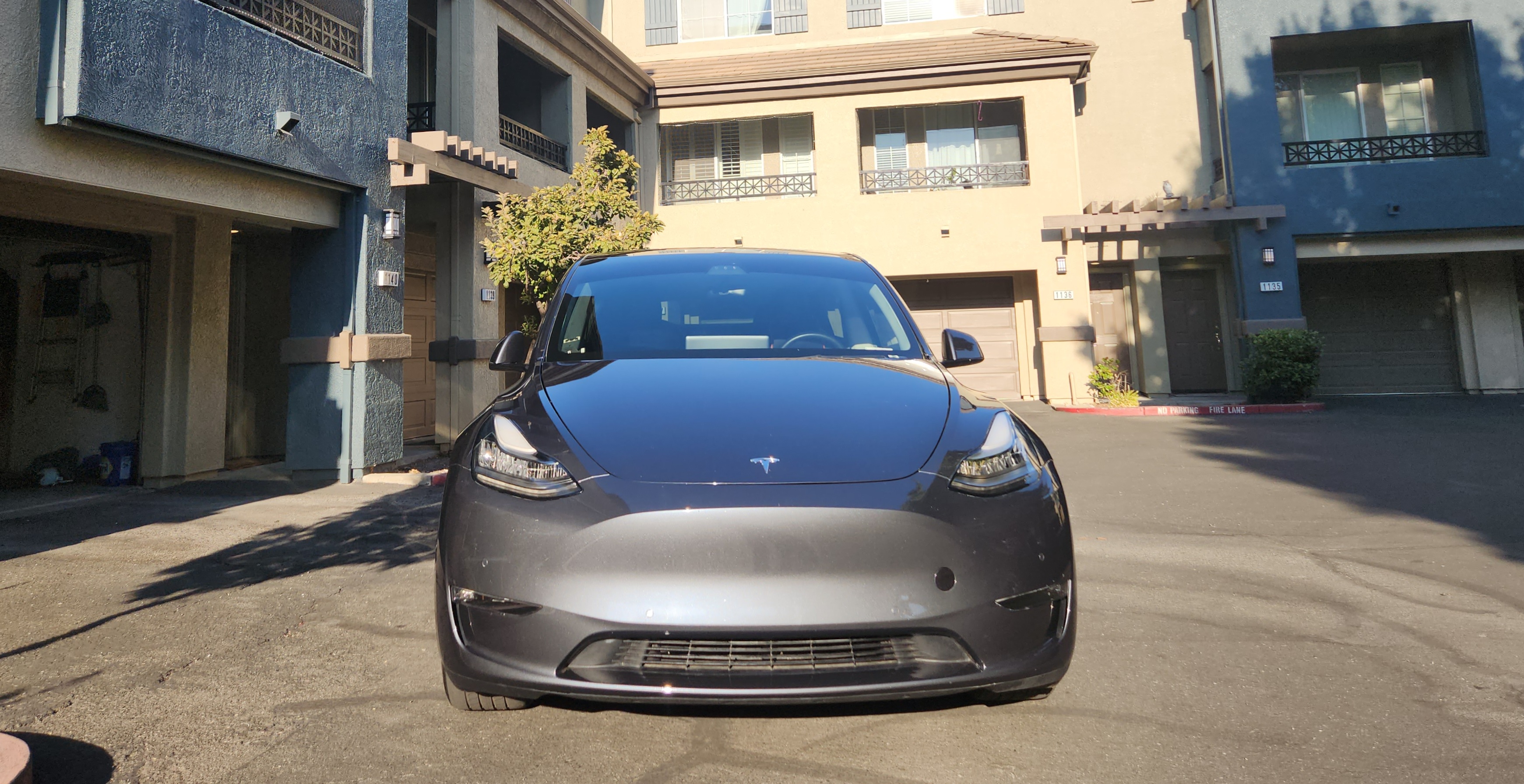 Tesla Model Y long range AWD salvage title 9