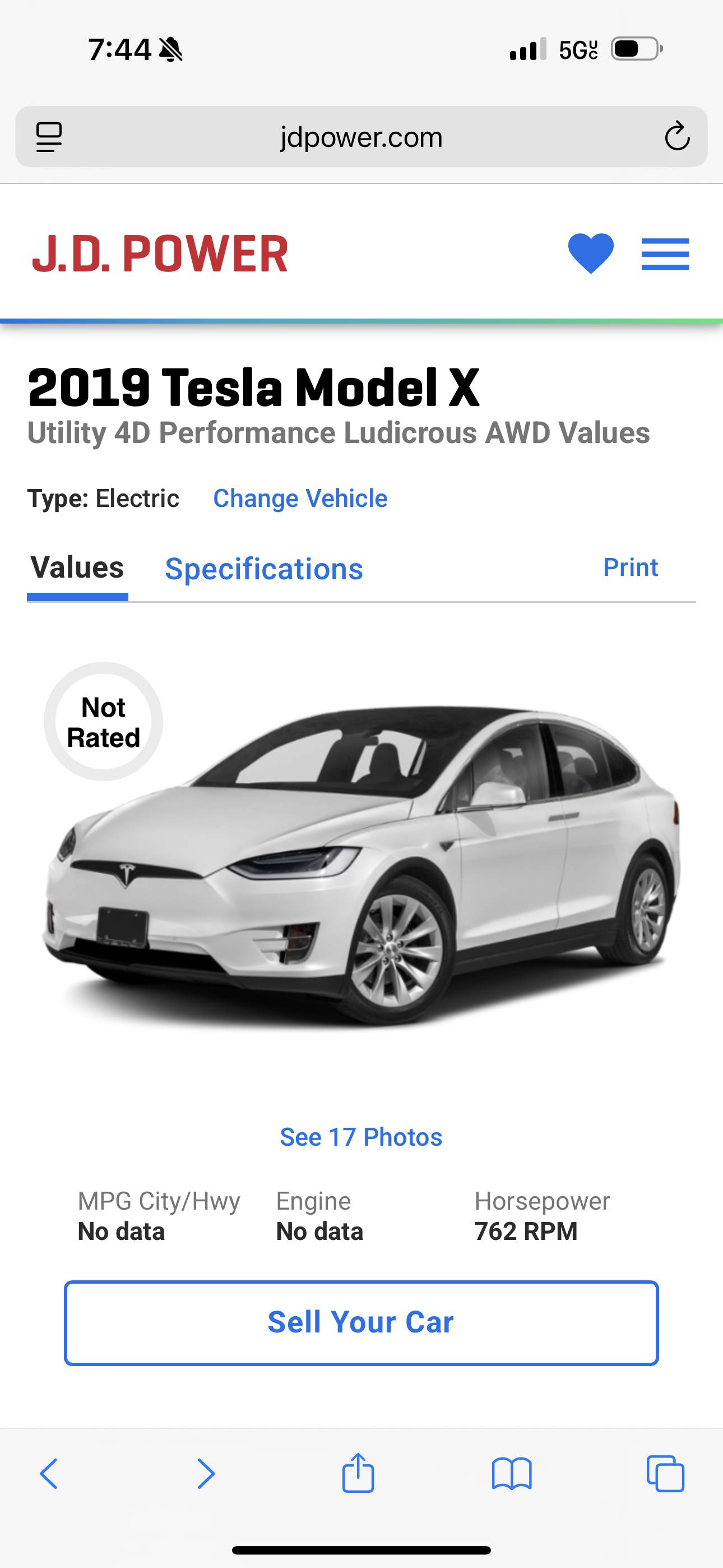 2019 Tesla Model X Ludicrous Performance 9